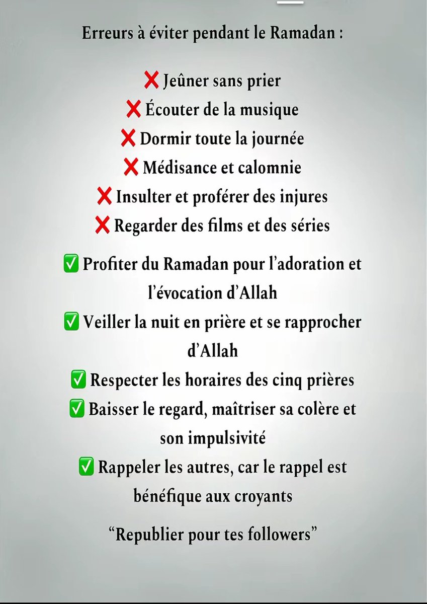 gamesamad77's tweet photo. Erreur à éviter pendant le ramadan. https://t.co/QEADtzKK0m