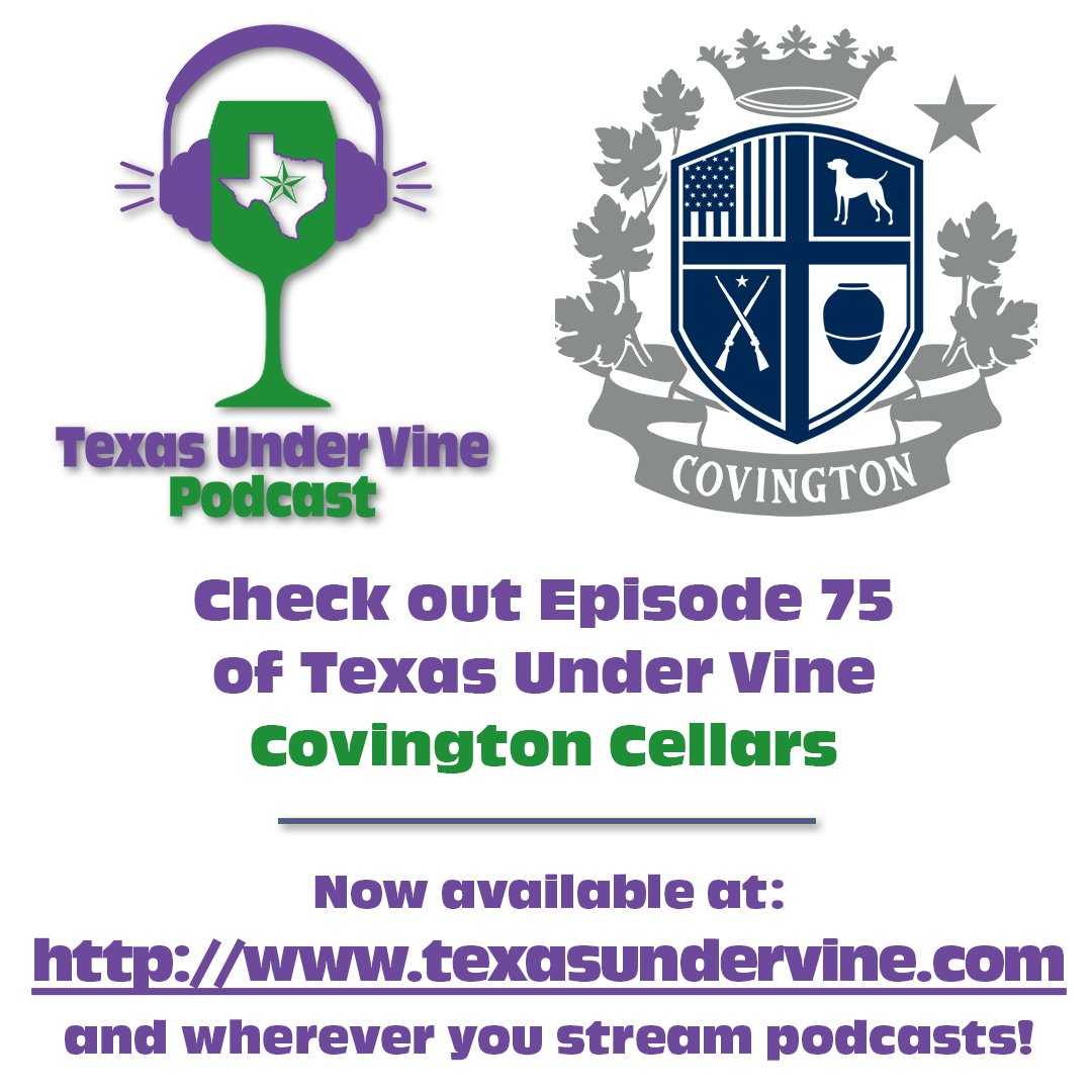 texasundervine's tweet photo. 🍷 Washington roots meet Texas soil! 🥂 Ep75 features Covington Cellars. Discover how they bridge the gap between WA and TX in their beautiful Hye tasting room! 🍇🌵
🖥️ Watch: https://t.co/yORJEg9HQQ
🎧 Listen: https://t.co/GvQNkS5yaq
#TexasUnderVine #TXWine #WinePodcast https://t.co/KV4XfntbTe