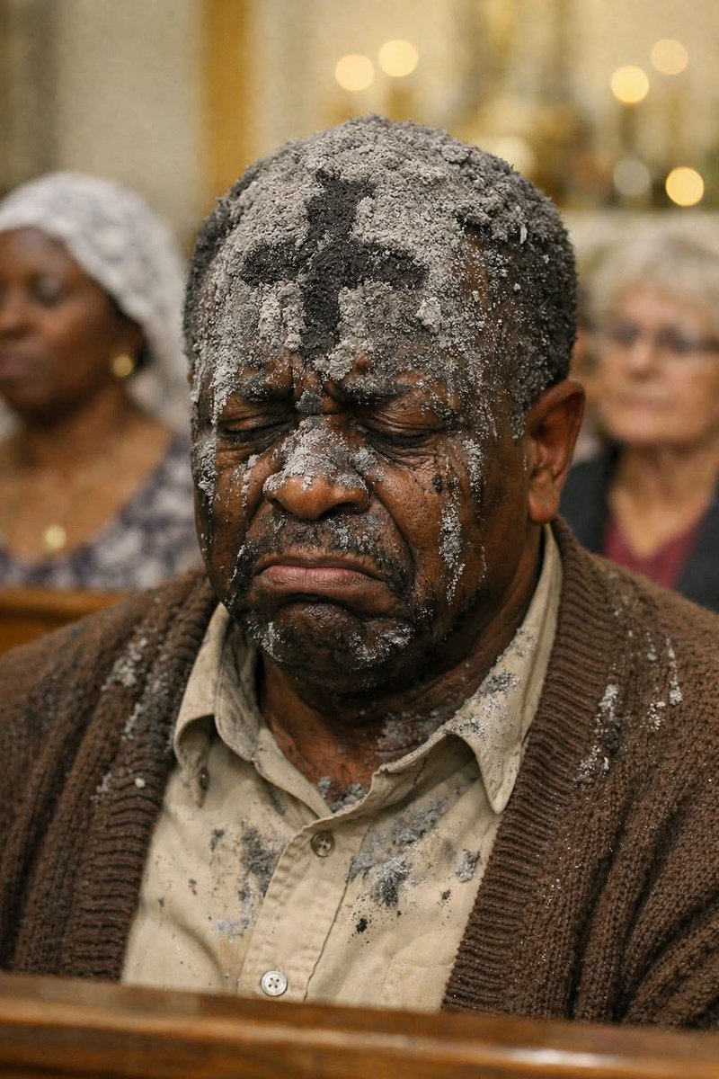 FrUgochukwu's tweet image. When the parish priest finally met that parishioner who has been dodging Mass for months, but only showed up to receive ash on Ash Wednesday🤣