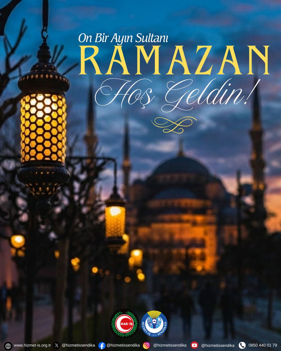 Hoş Geldin Ya Şehr-i Ramazan 

Rahmet, bereket ve mağfiret ayı olan mübarek Ramazan’a bir kez daha kavuşmanın huzur ve mutluluğunu yaşıyoruz.

Ramazan ayı; paylaşmanın, dayanışmanın, sabrın ve kardeşliğin en güzel şekilde idrak edildiği müstesna bir zaman dilimidir.

Bu mübarek