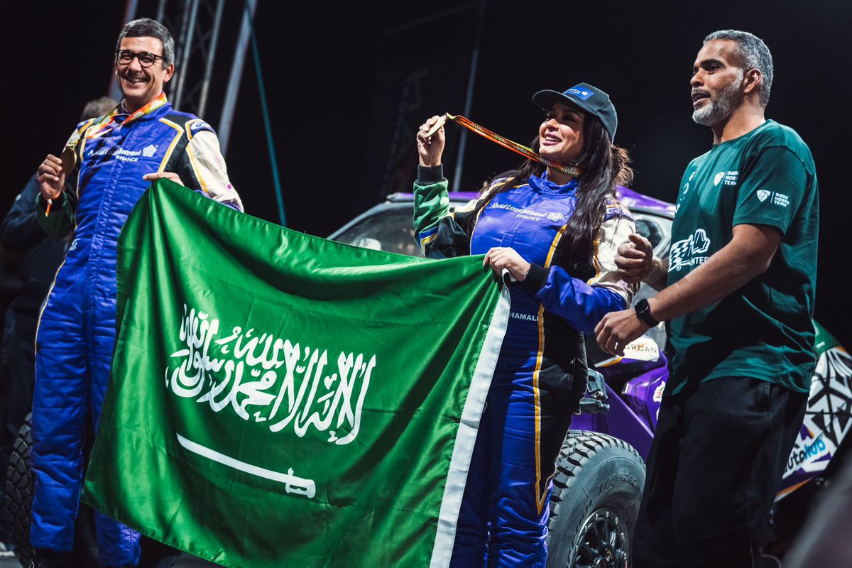 juwatha_net's tweet photo. البطلة مها الحملي تحصد المركز الثاني في رالي الأردن بطولة الشرق الأوسط 2026 -  https://t.co/KJld2zeBpo https://t.co/y44wfpklMn