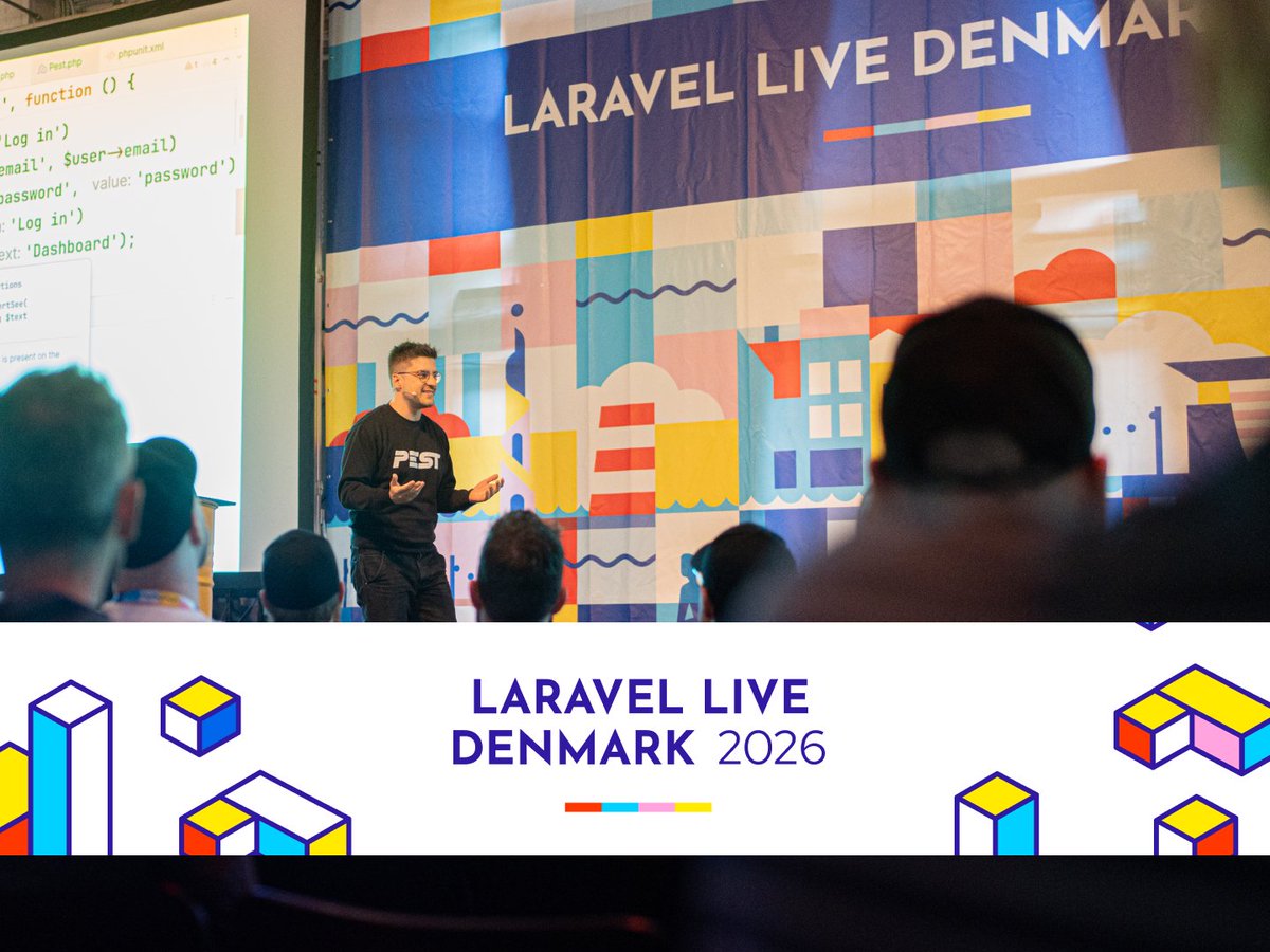 Laravel Live Denmark tweet media