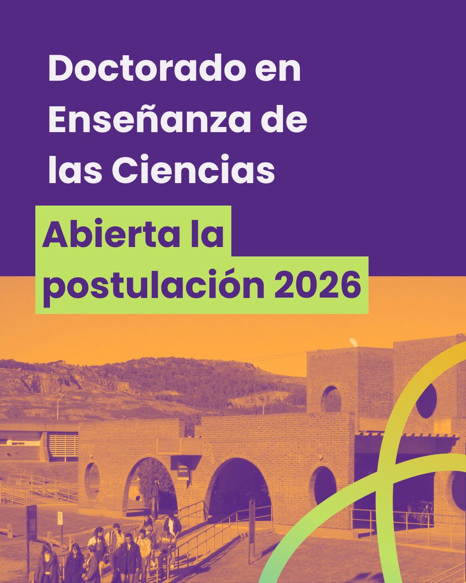 Doctorado en Enseñanza de las Ciencias tweet media