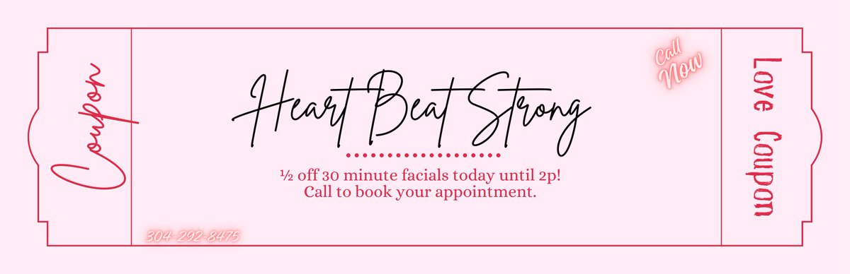 Call to book your appointment today! (304) 292-8475
