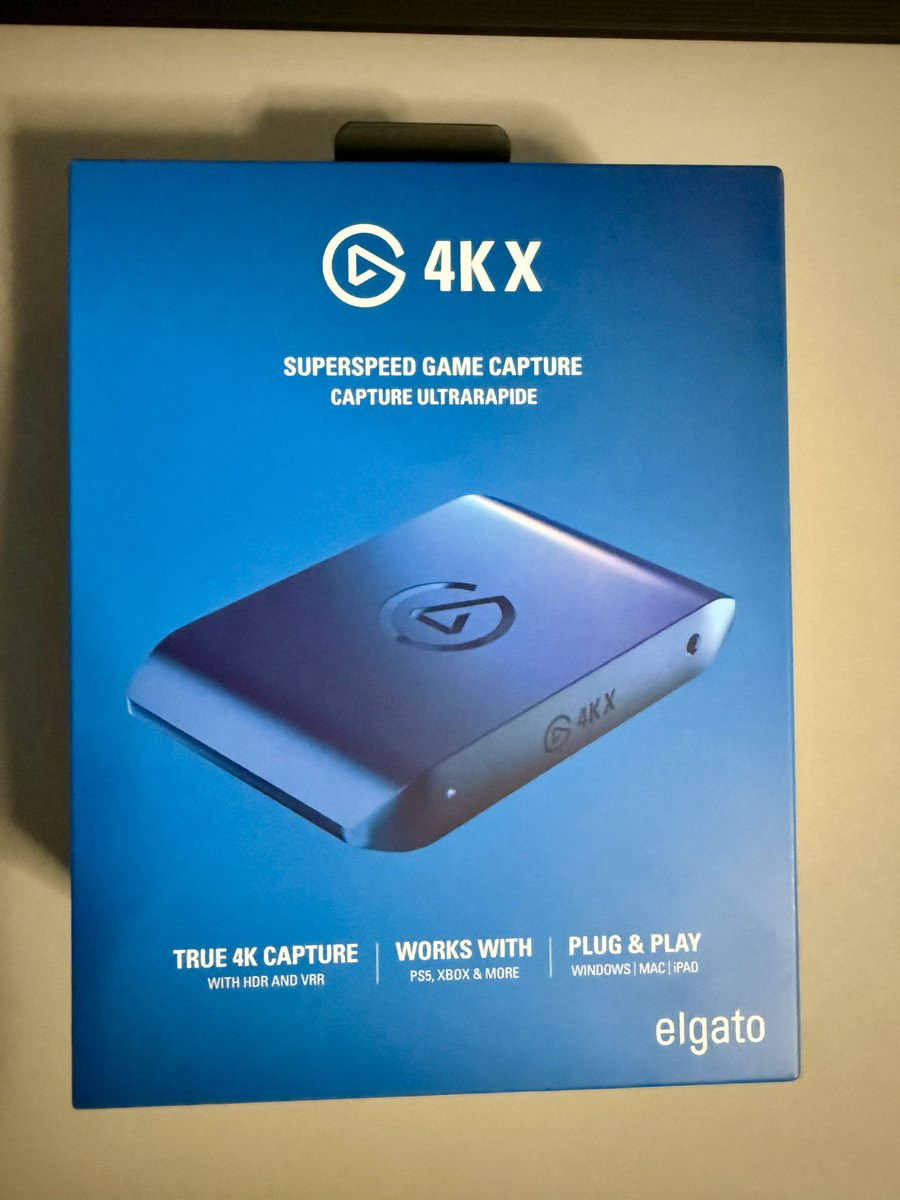 TheJetzer's tweet image. Meine #ElgatoHD60X war defekt und ich habe es nach mehreren Monaten abklären an Elgato zugesendet.

Anstelle dass ich einen Austausch erhalte, habe ich die #Elgato4KX die besser ist.

VIELEN DANK an @elgato @elgatoDE @ElgatoSupport 🎊