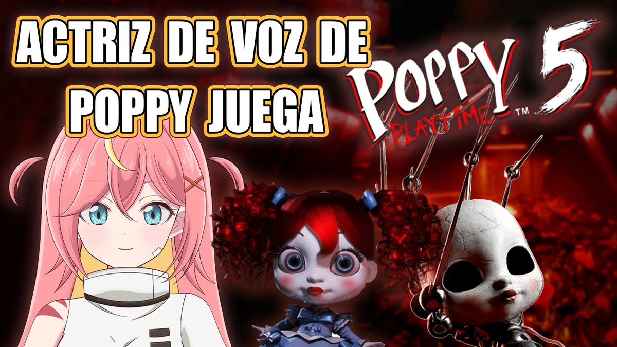 🎙️ Hola! soy Kotori Hikari,  𝗹𝗮 𝘃𝗼𝘇 𝗹𝗮𝘁𝗶𝗻𝗮 𝗼𝗳𝗶𝗰𝗶𝗮𝗹 𝗱𝗲 𝗣𝗼𝗽𝗽𝘆 𝗲𝗻 𝗣𝗼𝗽𝗽𝘆 𝗣𝗹𝗮𝘆𝘁𝗶𝗺𝗲

Y hoy voy a estar jugando en vivo el Capítulo 5 en mi canal de YouTube 👁️🎀

Si queres escuchar a Poppy hablando con Poppy te espero esta noche 🌗

🗓️ 18/02 —