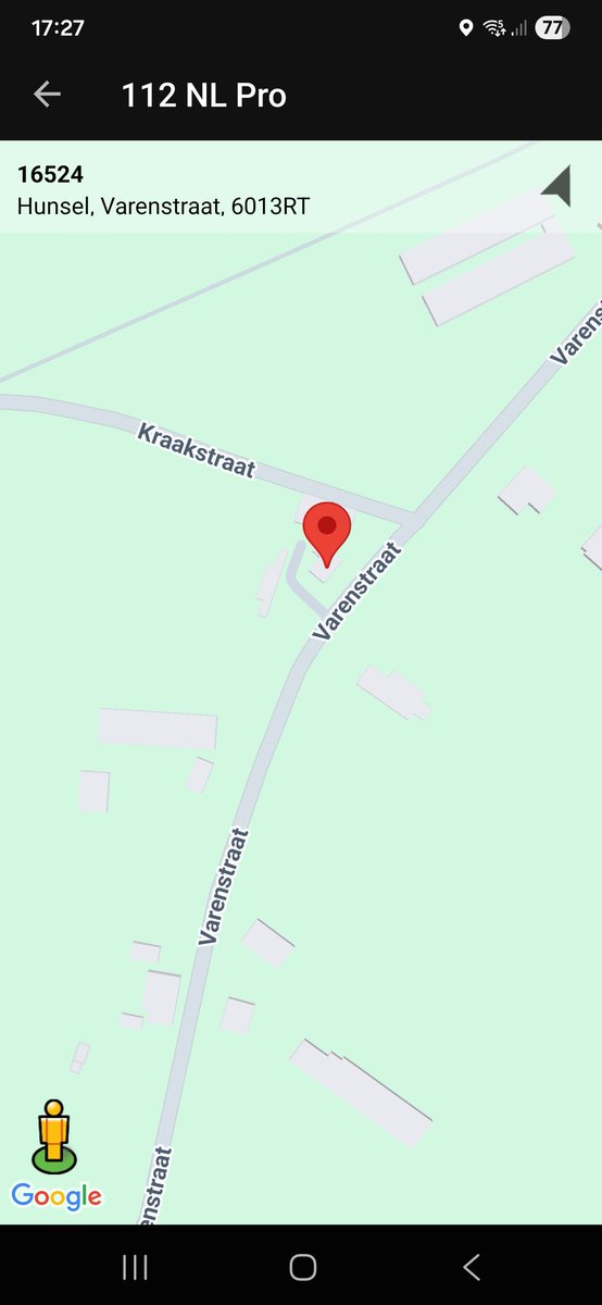 Inzet Ambulance op de Varenstraat in Hunsel