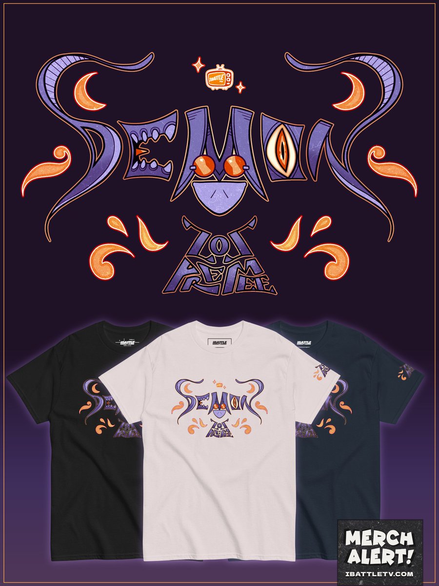iBattleShop's tweet photo. NEW DROP ALERT!
iBattleTV x Los Premee - Demon Tee out now 👕🔥
iBattle Shop makes it easy to directly support your favorite battler and look good doing it. 
#battlerap #ibattle #merchandise #newyorkfashion https://t.co/Zb6ljiT8bh