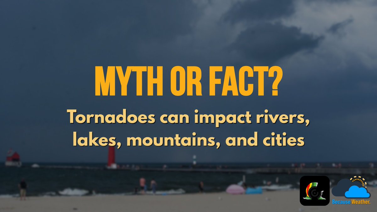 RadarOmega's tweet image. FACT: Tornadoes can impact rivers, lakes, mountains, and cities. No place is “safe” just because you’re outdoors. If you’re hiking, boating, camping, or at the lake, always check the forecast and have a way to get warnings. ⚠️🌪️ #TornadoSafety #OutdoorSafety #WeatherAware