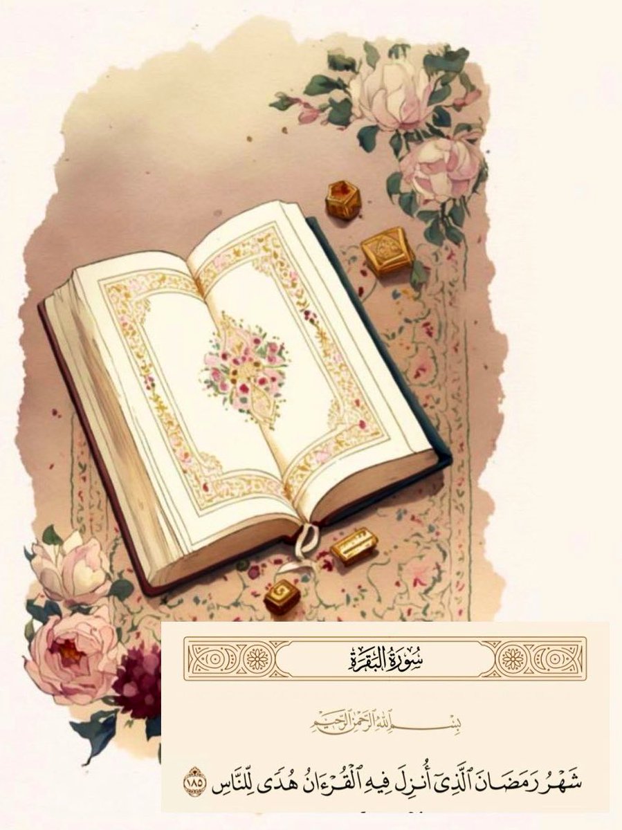 Ah55_5's tweet photo. #مبارك_عليكم_شهر_رمضان
القُرآن .. القُرآن ،
لا يُشغلك عنهُ شيء ،
فإِنِّه كان مقروء الصَّحابة آناء الليل
 وأطراف النهار دون سِواه ..!! https://t.co/bJWweC6NoN