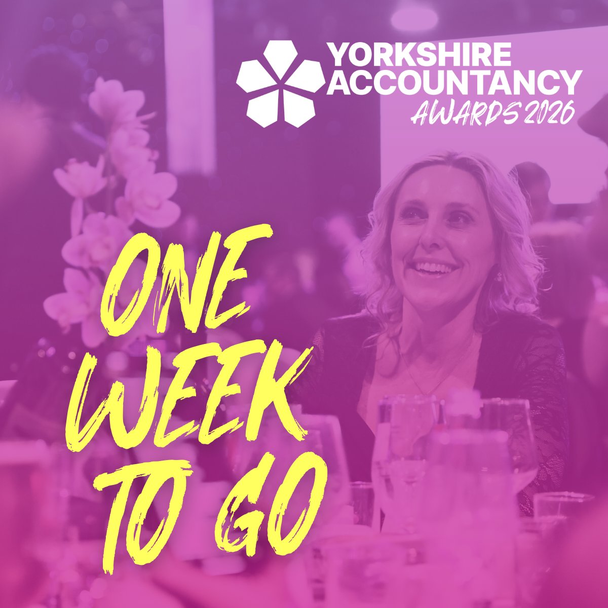 YA_awards's tweet photo. In 7 days, the room will be full.

🌟Big celebrations

🌟 Big laughs from Gary Delaney.

🌟 Live music from Hipster.

The Yorkshire Accountancy Awards take place in Leeds on 26 February.

If you’re not booked yet, now is the moment 👇

https://t.co/Y6ydI0M2hY

#YAAwards https://t.co/puJQVZsnaM