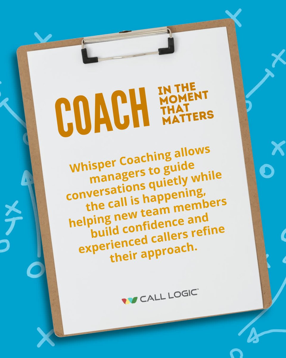 call_logic's tweet photo. Strong teams are built through small adjustments, real-time feedback, and consistent support. When leadership can stay present during live calls, growth becomes part of the workflow. Learn more about how you can support your teams at https://t.co/qmtYZ4Ex12. https://t.co/kkBglvoIHQ
