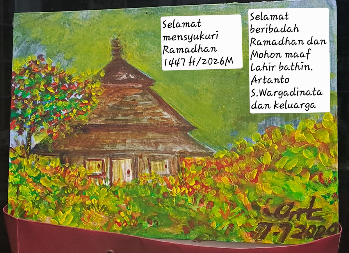 ARTSW2018's tweet photo. Mensyukuri Ramadhan 1447H/2026M:"Berkah untuk kita semua.Selamat berpuasa.Mohon maaf lahir bathin."
Wayang Punokawan Webinar Nusantara(WPWN)
#damaiindonesiaku2026 #ramadhan2026 #Ramadhan #ramadhankareem #persaudaraanabadi #silahturahmiabadi #talikasihabadi https://t.co/KSoY1X02xD