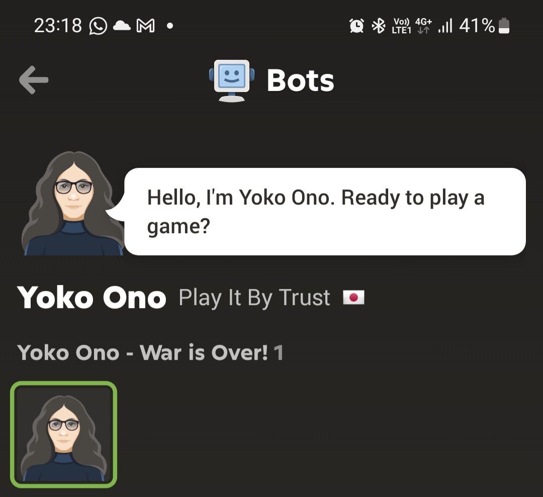 gomeno's tweet photo. https://t.co/iF9C1WGaYz bot with no rating, just written "play it by trust"
Then the game played as white v. white wkwkwk😂😂 literally play it by trust https://t.co/9CmClVK3hi