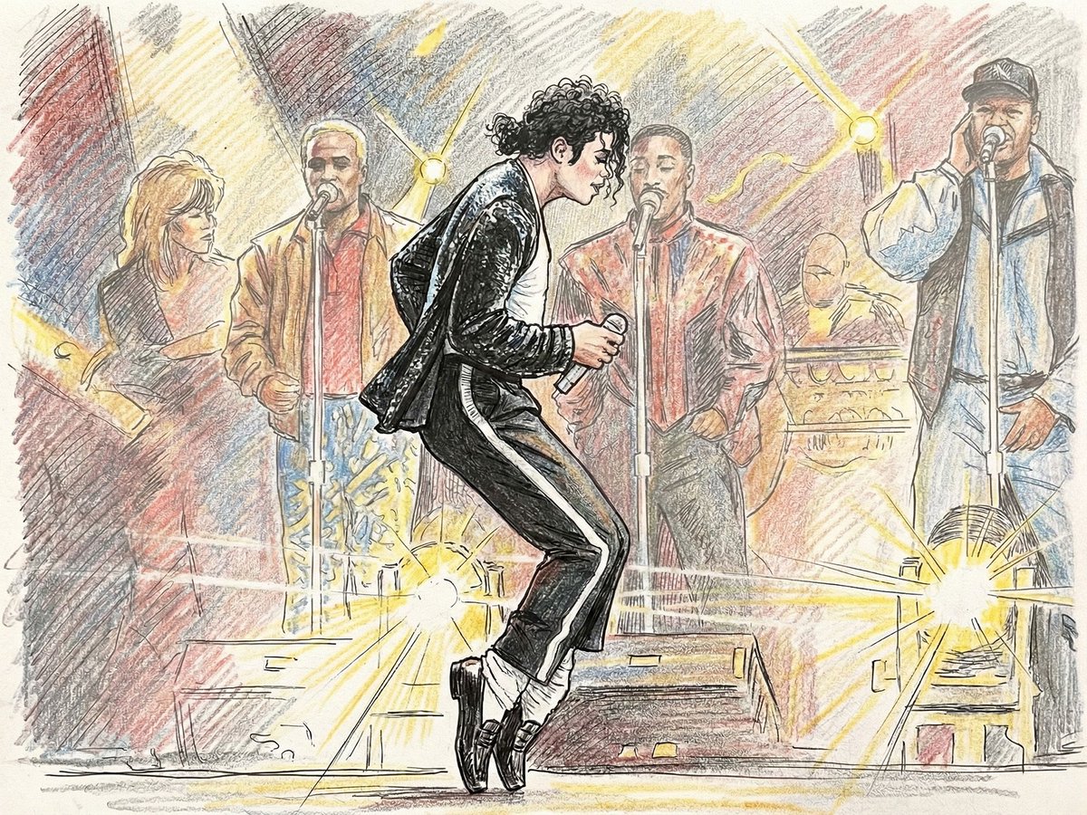Michael Jackson Illustrated tweet media