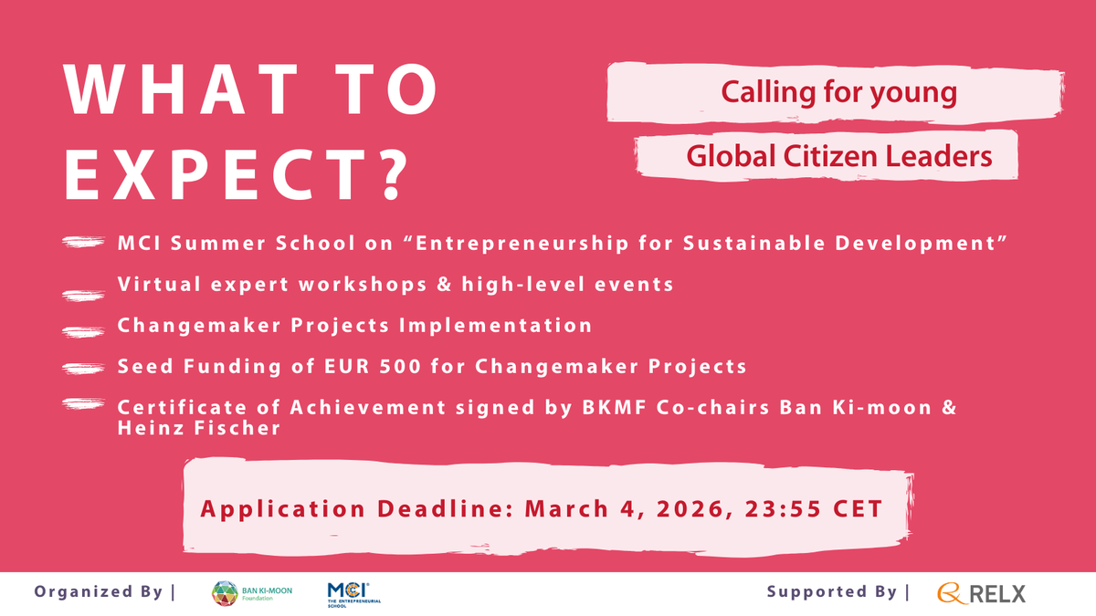 Ban Ki-moon Foundation tweet media