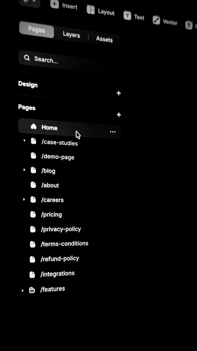 Framer dev wrapped for a multipage client project, Live soon✨.