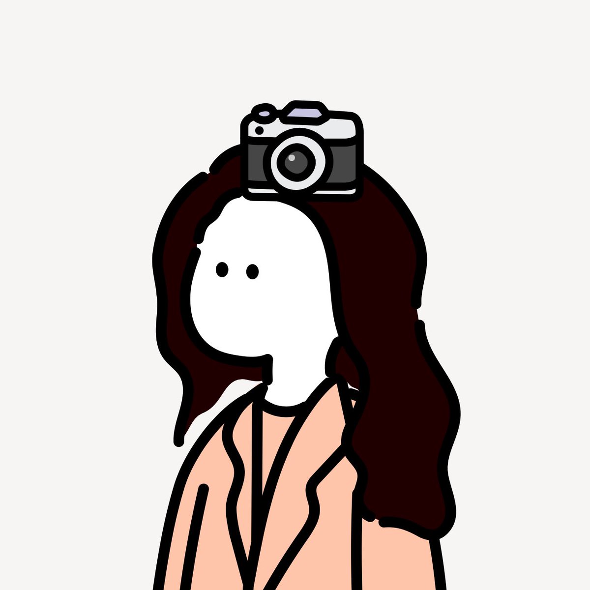 แจกพิกัดทำการ์ตูนญี่ปุ่นกัน มินิมอลน่ารักมาก humation.app/avatar 🍊📷