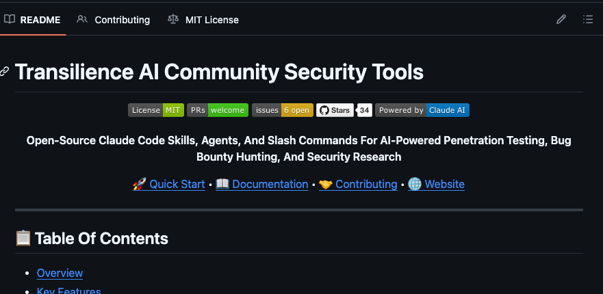 34 github ⭐️

It feels awesome to see the people finding value in what we have built <a href="/transilienceai/">transilienceai</a>