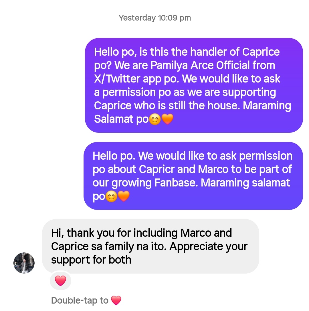 pamilya_arceofc's tweet image. Hello everyone! Para sa kaalaman po ng lahat, we ask a permission from Tito Neil and GMA senior artist handler (for Marco and Caprice). We also sent a message to Ashley's handler and while we can't send a message to Ms. Karla which is Lella's mom😊🧡

#PamilyaArceOFC
