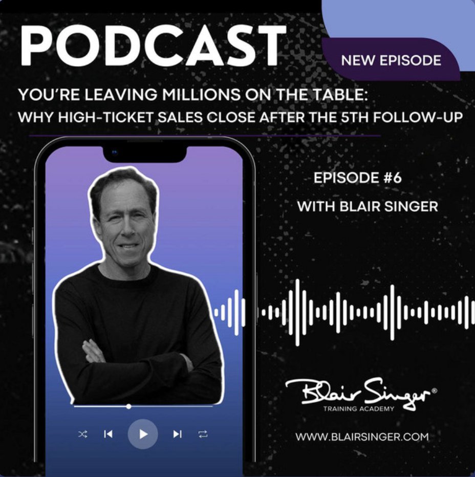 Blair Singer tweet media