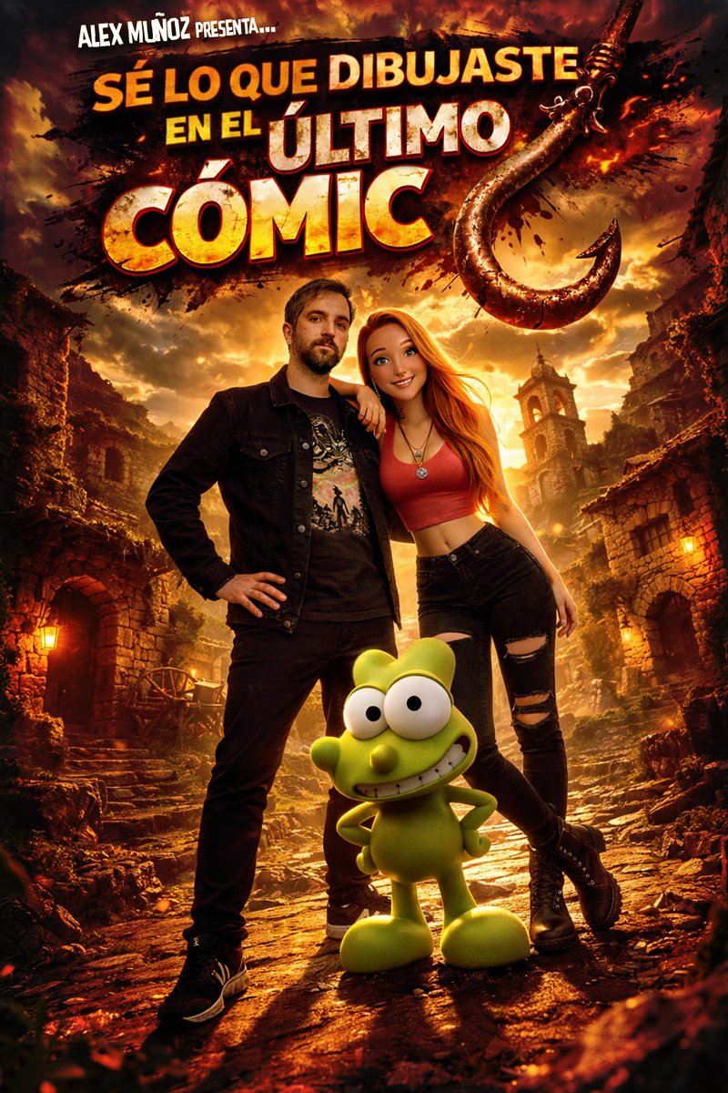 Mientras seguimos trabajando para la película de LES LLAMABAN WARREN os presento otro de los nuevos proyectos que se vienen. Cómic que para mi es muy especial. La mugre, que se limpie, yo sigo trabajando.