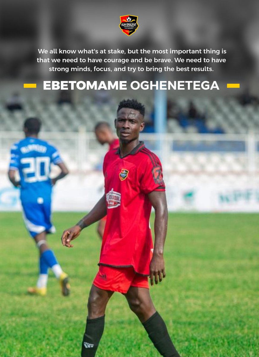 EBETOMAME OGHENETEGA on what's at stake ahead of Sunday’s  clash.