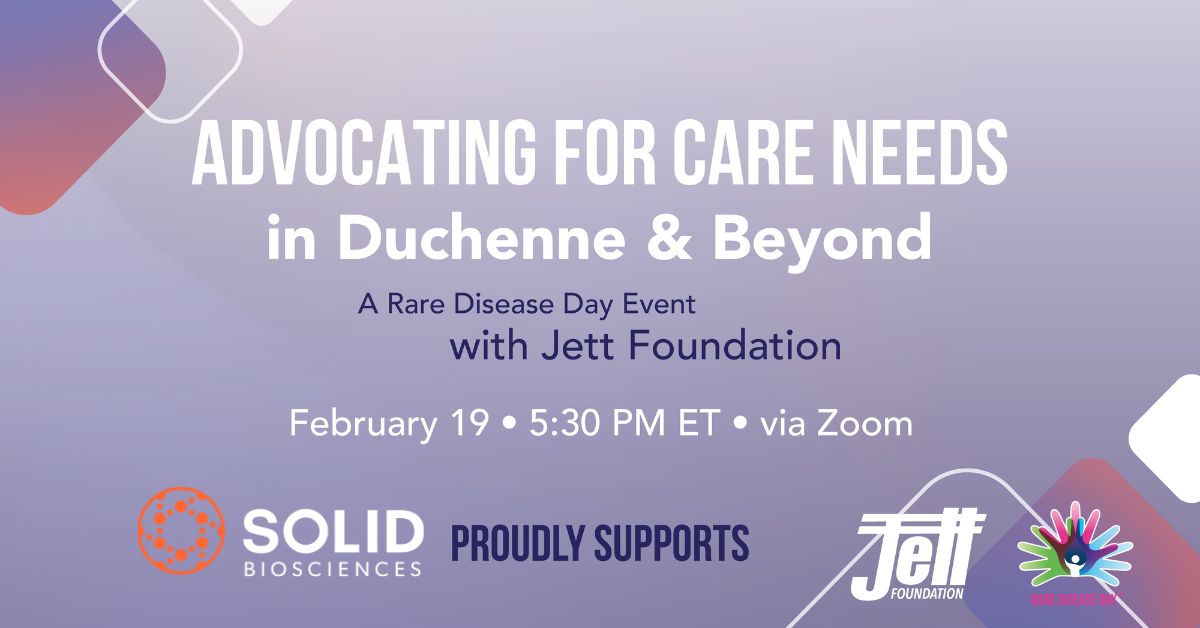 Solid Biosciences tweet media