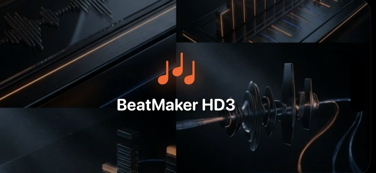 CreateLex's tweet image. 🎉 The new BeatMakerHD3 is out apps.apple.com/us/app/beatmak…  #Producers #musicapp