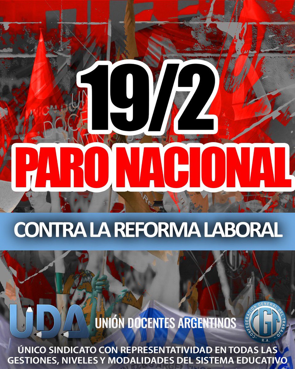 UNIÓN DOCENTES ARGENTINOS tweet media