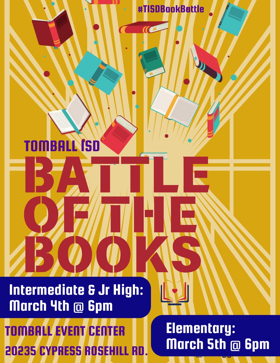 tomballisd LIBRARIES tweet media