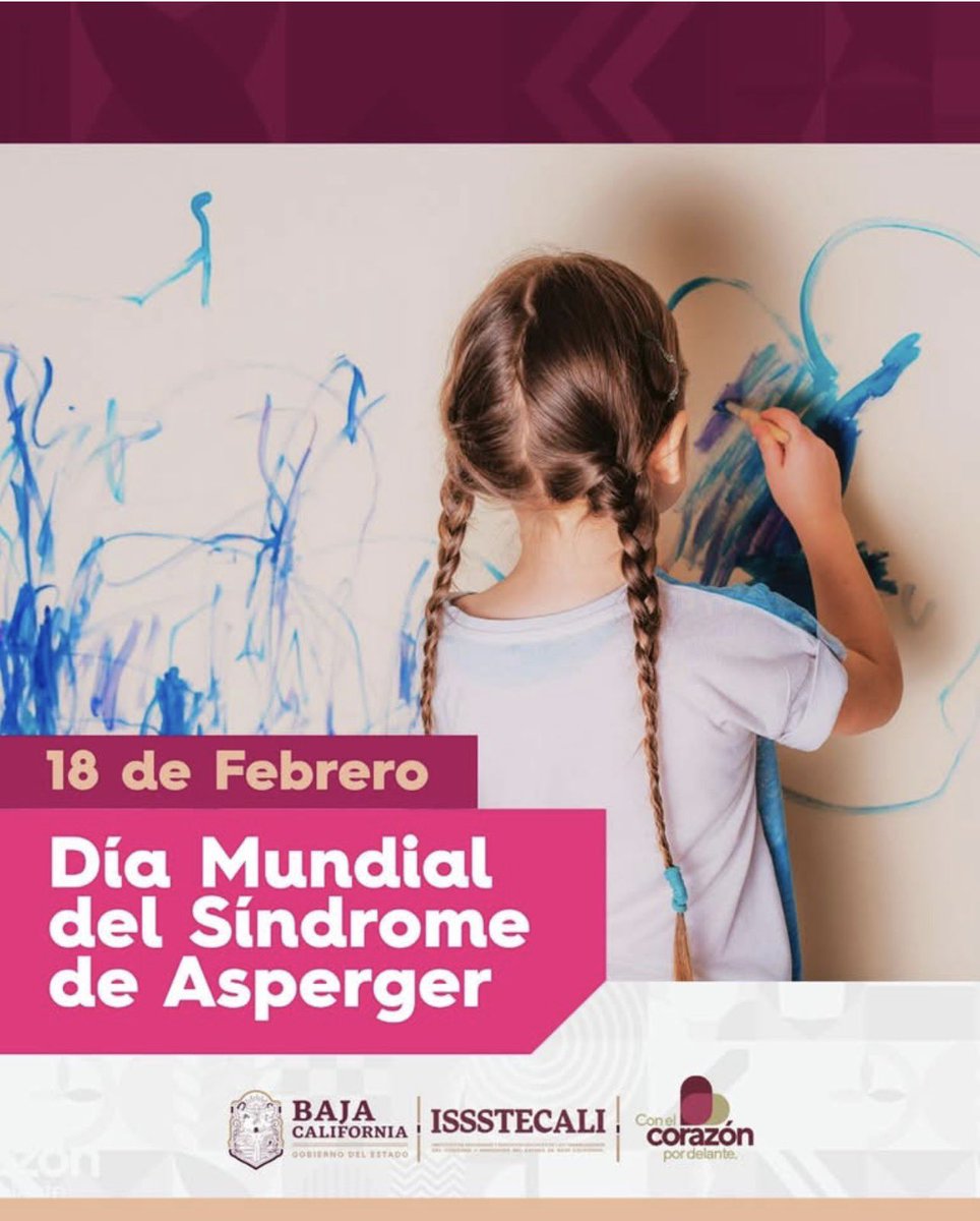 Hoy conmemoramos el Día Mundial del Síndrome de Asperger, una oportunidad para crear conciencia y promover la inclusión de las personas con esta condición. ¡Juntos, podemos construir un mundo más comprensivo y aceptante!

#DíaMundialDelSíndromeDeAsperger