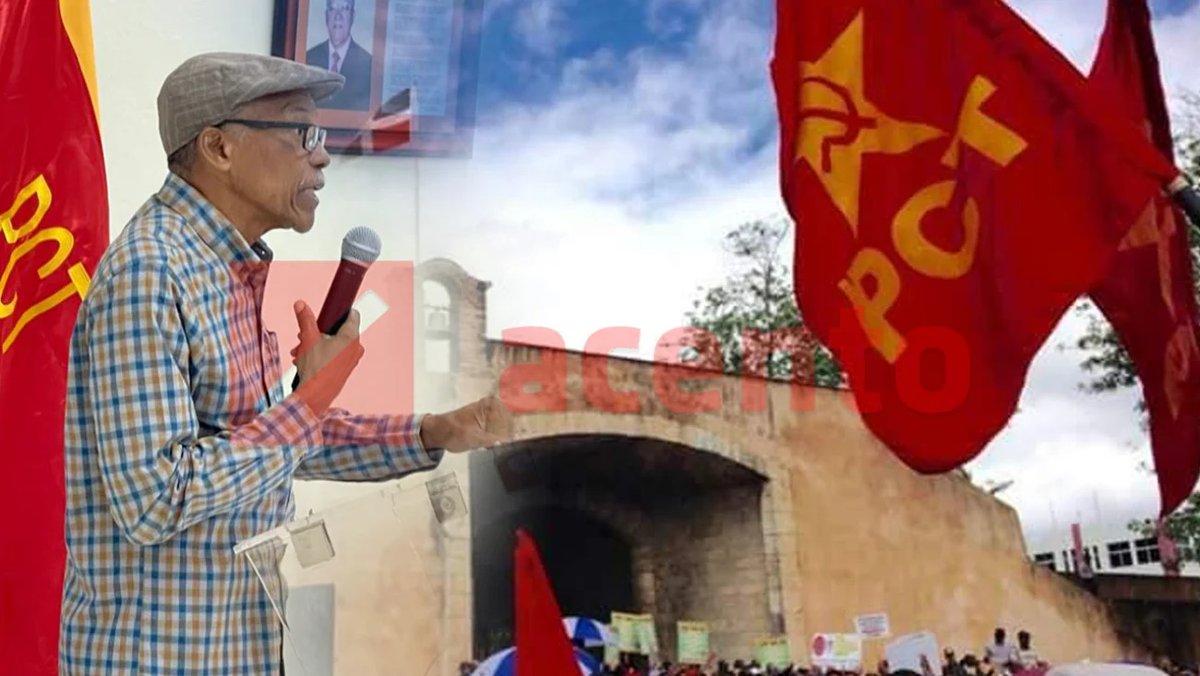 pceml's tweet photo. #Internacional Saludo del Partido Comunista de España (marxista-leninista) al XI Congreso de nuestros camaradas y hermanos del Partido Comunista del Trabajo de la República Dominicana. ¡Salud y revolución! 
https://t.co/xSB99HBOtW https://t.co/Al0V1fTKxb