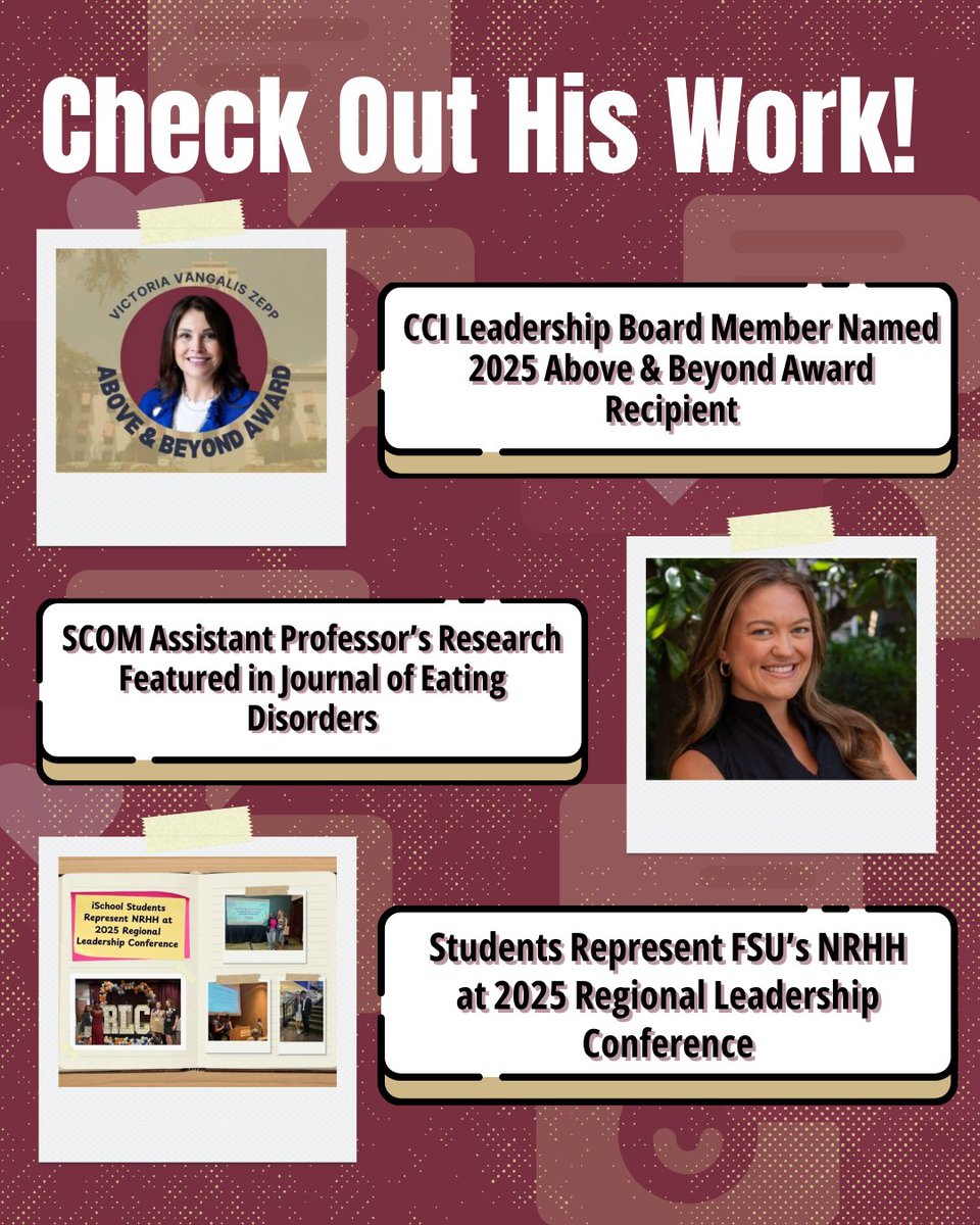 FSU College of Communication & Information tweet media