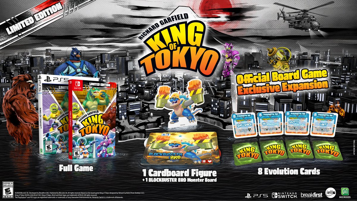 King of Tokyo's video game has a release date set: nichegamer.com/king-of-tokyo-…
