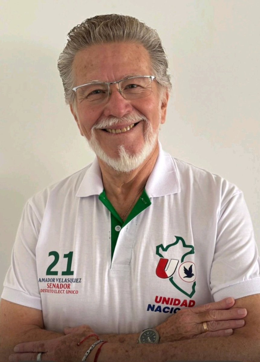 <a href="/dmacera/">Diego Macera</a> Esta es la oportunidad de cambiarle la cara a éste desprestigiado congreso , votemos por el #21 para SENADOR de Unidad Nacional con Amador Velasquez PROBIDAD 🇵🇪