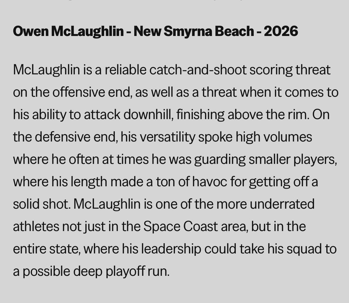 New Smyrna Beach High School Basketball tweet media