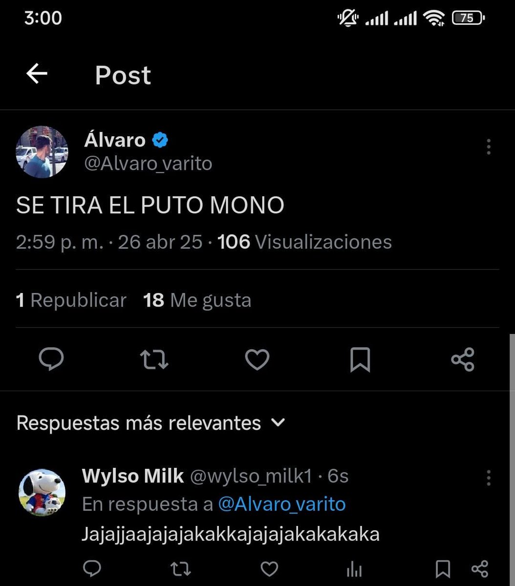ChYLLY2000's tweet photo. @toniemcee Me imagino que como estas en contra del racismo como todo el mundo, dejaras de seguir a un racista verdad? https://t.co/1CfRoWJreU