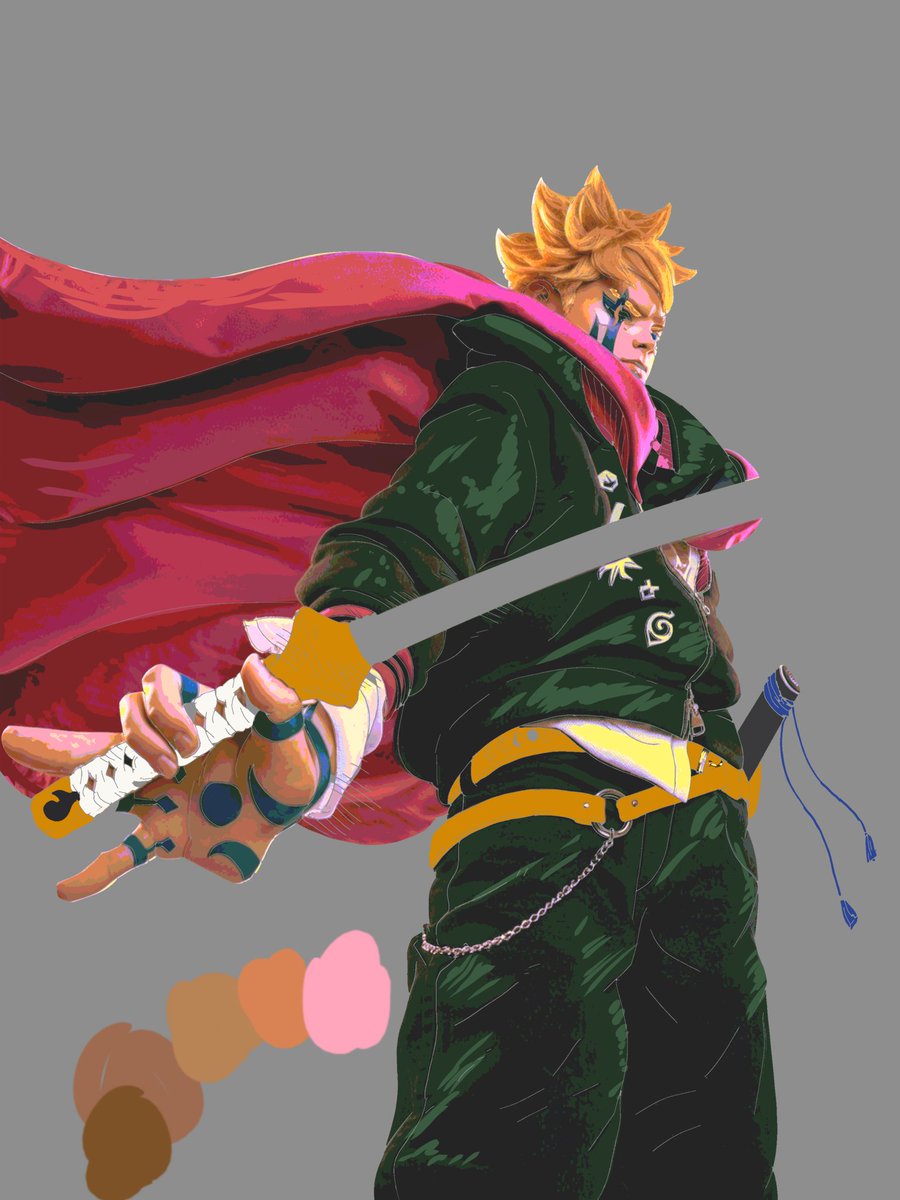 BorutoTBV_'s tweet image. #boruto wip