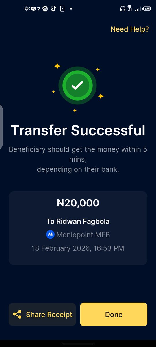 wiseChrix's tweet photo. I returned ₦20,000 today.
Thread 🧵
1/
I have a Moniepoint account I barely use.
Someone called me saying he mistakenly transferred ₦20,000 into it.
2/
My first thought?
Scam.
3/
But he kept calling.
So I reinstalled the app and checked.
He was telling the truth. https://t.co/IBgQKr2f4s
