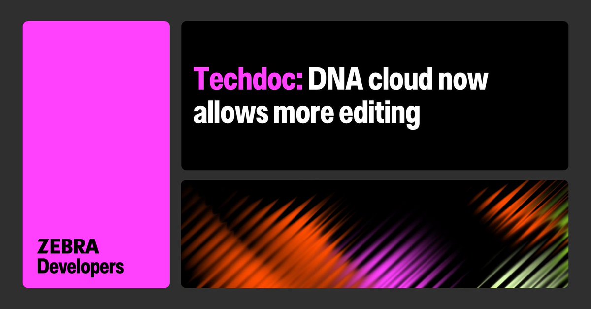 Zebra Developers tweet media