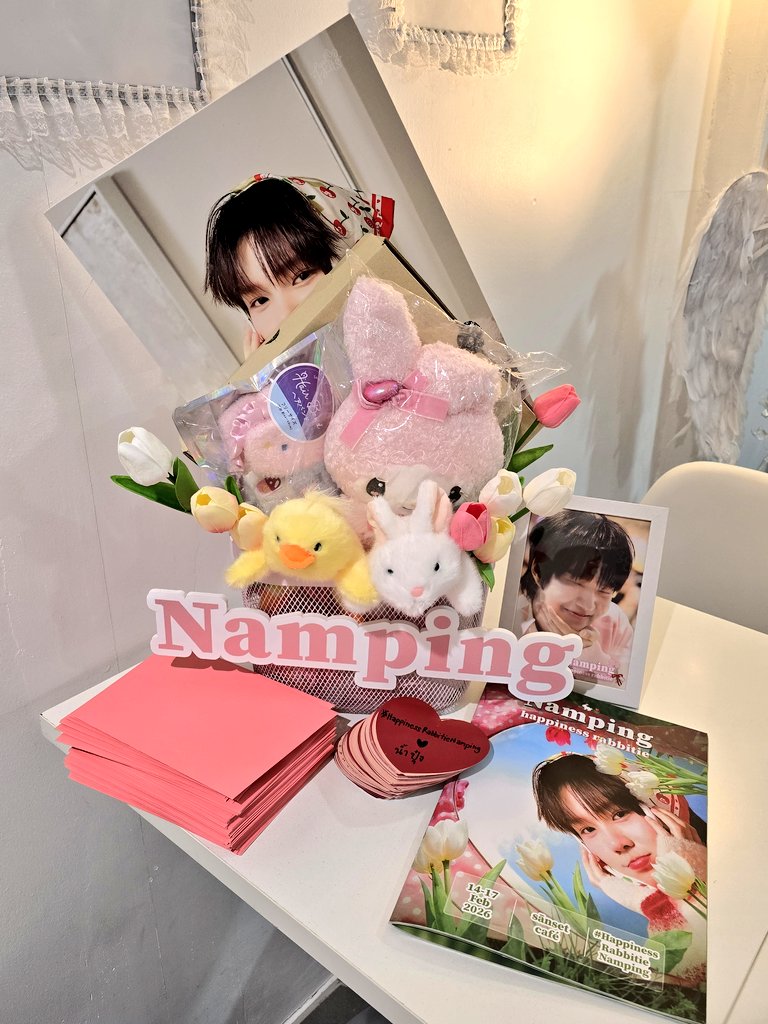 Namping happiness rabbitie 🐇🌷 tweet media