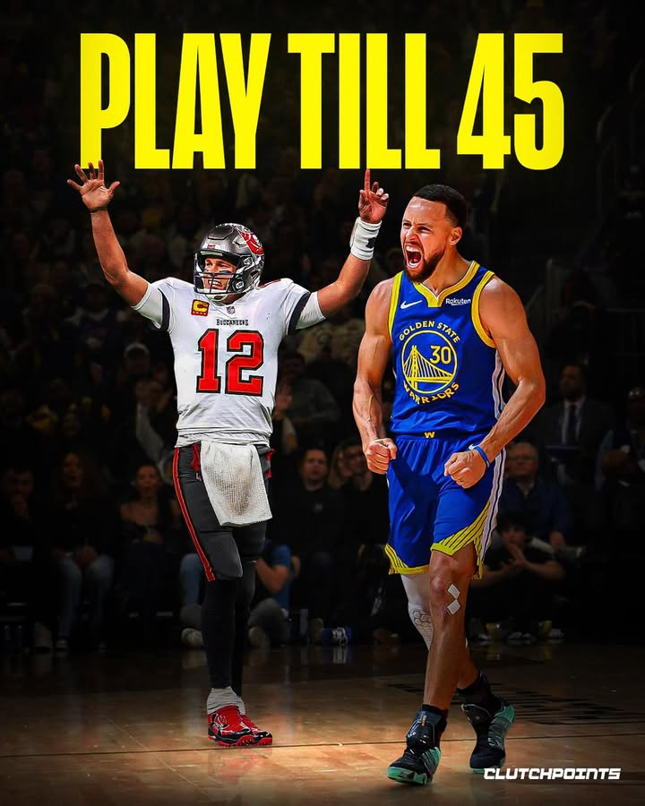 ClutchPoints's tweet photo. For decades, aging in sports followed a script:

🔸Mid-30s? Decline.
🔸Late-30s? Farewell tour.
🔸40? Thank you for your service.

Then Tom Brady broke the timeline:

⌚At 43, he won a Super Bowl.
⌚At 44, he led the league in passing yards.
⌚At 45, he was still a starting quarterback.

He didn't just extend his career.

He normalized the idea that greatness doesn't expire on schedule.

Now enter Steph Curry.

🔹A player once labeled "injury-prone."
🔹A star whose early seasons were clouded by ankle surgeries.
🔹A career that almost never reached takeoff.

And now listen to him (via People Magazine):

"Thinking about the end robs you of the now… It'll declare itself, whenever the time comes to call it quits, which I don't think is anytime soon."

That's not a man easing toward retirement.

That's someone who believes the window is still open.

Curry's game ages differently.

It's not built on bullying defenders above the rim.

It's skill. Movement. Endurance.

The kind of shooting touch that doesn't suddenly disappear.

Brady proved longevity is a choice as much as it is a blessing.

👉Obsess over recovery.
👉Evolve your body.
👉Refine your craft.

The old aging curve is fading.

Late 30s will soon feel normal. Early 40s won't feel impossible.

Would Curry at 41 still commanding double teams shock you?

After Brady, it shouldn't.

The league used to count down stars.

Now the stars might just outlast the countdown.