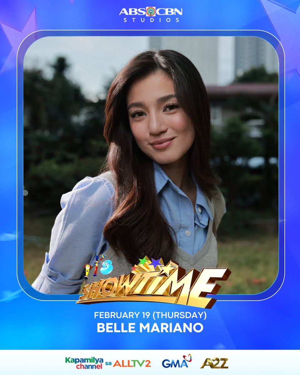 Expect a BELLE-lightful performance from the one and only BELLE MARIANO! 💕 

#ItsShowtime #HelloYouShowtime