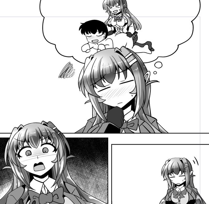 これはなんとなく漫画的表現が出来たのではないかと思うゆばすちゃん 