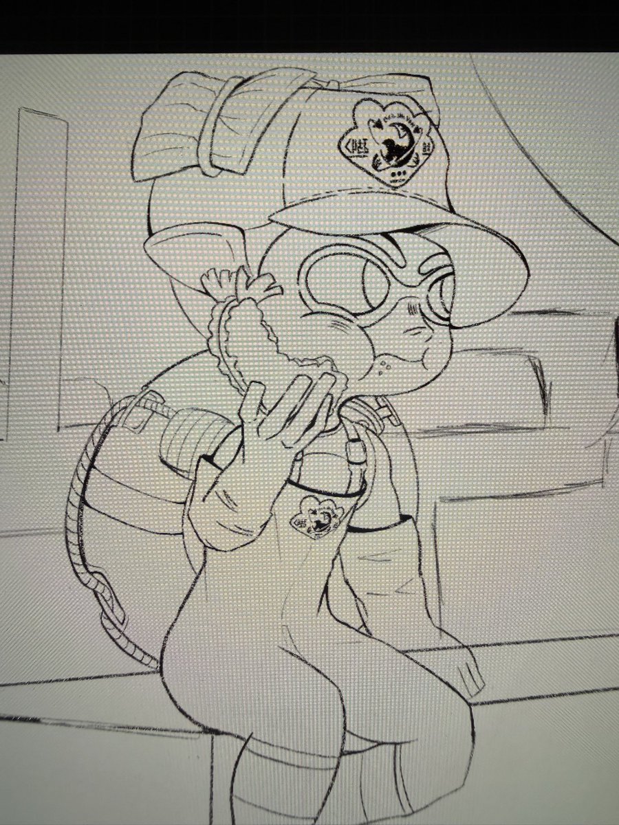 SuperSharkade's tweet photo. Haven’t made some new art in a while but here’s a little something of what I’m working on #Splatoon https://t.co/nl7ES0HmrH