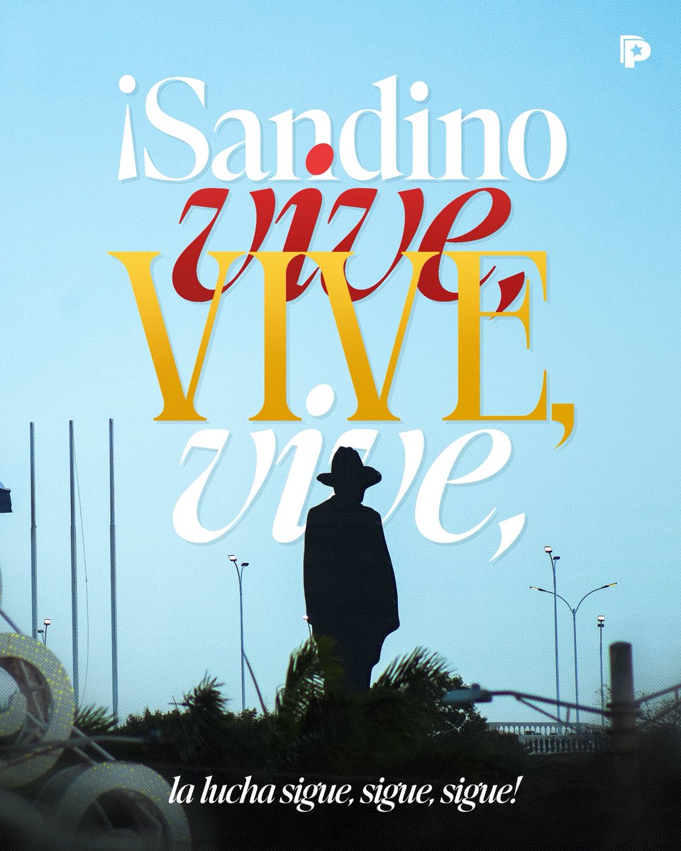 ❤️🖤 La huella del General Augusto C. Sandino permanece viva en el pueblo nicaragüense como símbolo de dignidad, lucha y soberanía. Su legado continúa siendo guía e inspiración, reafirmando los ideales de firmeza, unidad y compromiso con la nación. ¡Sandino vive en el pueblo!