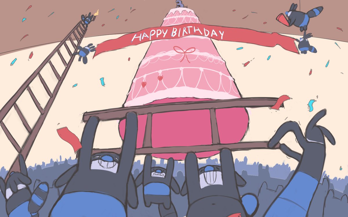 CrryptoGPTeth's tweet photo. #drawkun HAPPYBIRTHDAY POGO!!🎉🎉 https://t.co/ndMcHZv0RZ