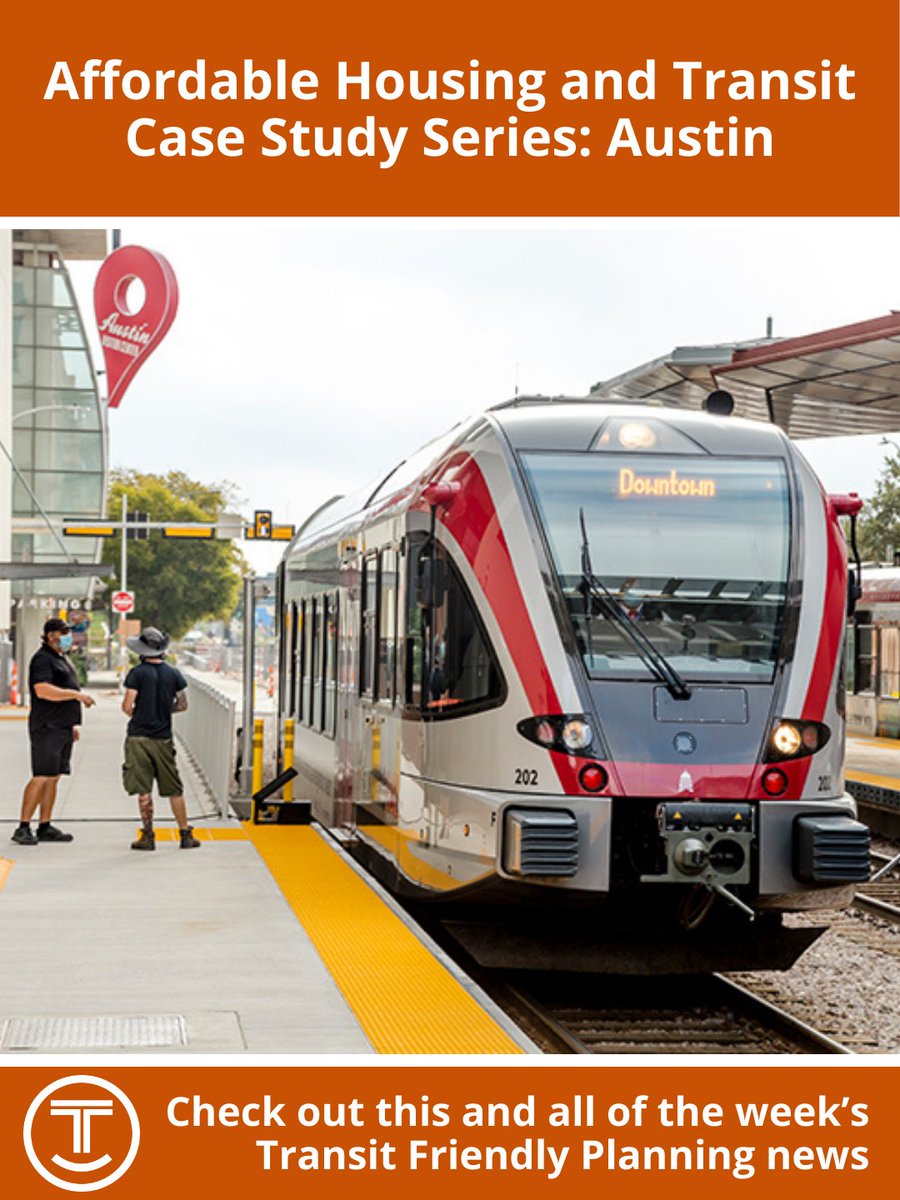 NJTOD's tweet photo. Transit Friendly Planning News - https://t.co/HrppkaZpk2 - eTOD in Austin • West Side apartments in Jersey City • Seattle code changes unlock housing • South Florida RTA starts $100M project • Estonia shifts industrial to mixed-use - #eTOD #NJTOD #transitfriendlyplanning https://t.co/qtFN3Qy28k