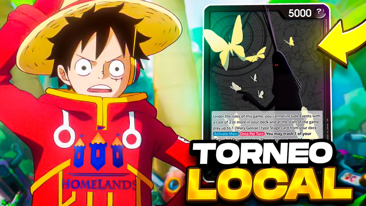 POV: WINNER TORNEO LOCAL IMU | ONE PIECE TCG OP-14
youtube.com/watch?v=q6aDl2…
